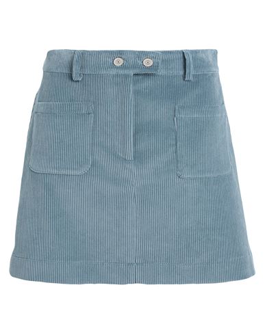 Ps By Paul Smith Ps Paul Smith Woman Mini Skirt Light Blue Size 8 Cotton