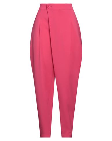 Issey Miyake Woman Pants Fuchsia Size 1 Polyester, Polyurethane In Pink