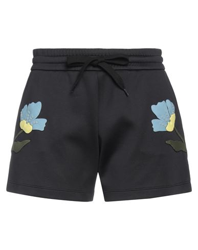 Valentino Garavani Woman Shorts & Bermuda Shorts Black Size M Polyamide, Cotton