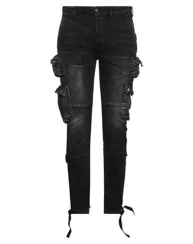 Amiri Man Jeans Black Size 26 Cotton, Elastomultiester, Elastane