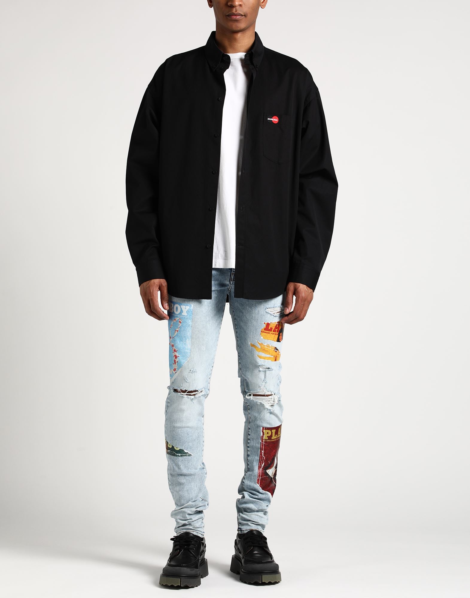  Amiri X Playboy - Hosen & Röcke - Jeanshosen - On Yoox.com 