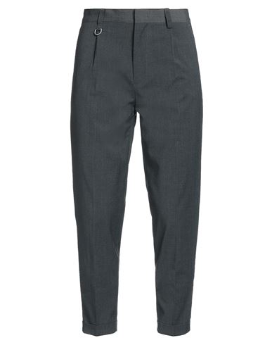 Paolo Pecora Man Pants Grey Size 36 Polyester, Wool, Elastane