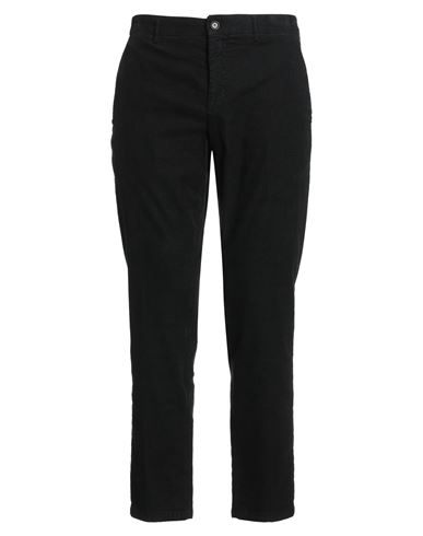 Department Five Department 5 Man Pants Black Size 35 Cotton, Rubber In Black