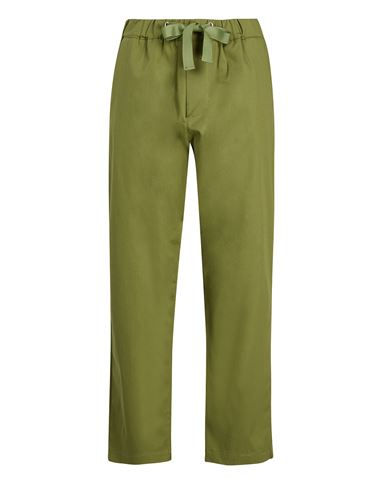 8 By Yoox Man Pants Military Green Size 36 Cotton, Elastane
