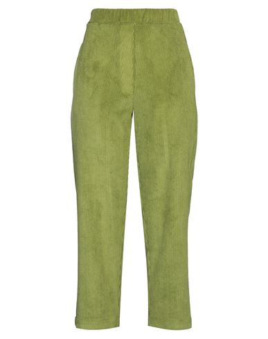 Shirtaporter Woman Pants Green Size 6 Polyester, Nylon, Elastane