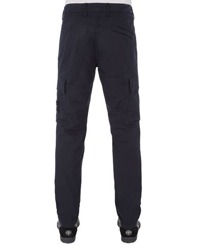 Pantalon homme Stone Island en molleton de coton Marine