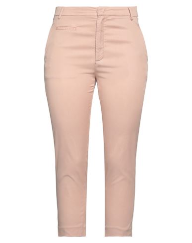 Dondup Woman Pants Blush Size 6 Lyocell, Cotton, Elastane In Pink