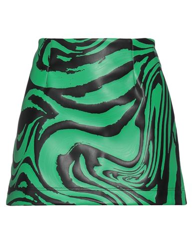 Philosophy Di Lorenzo Serafini Woman Mini Skirt Green Size 8 Polyester