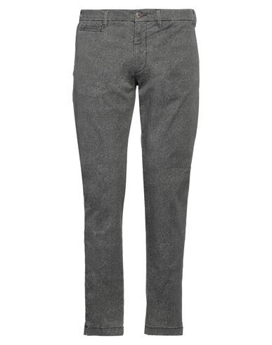 40weft Man Pants Grey Size 34 Cotton, Elastane