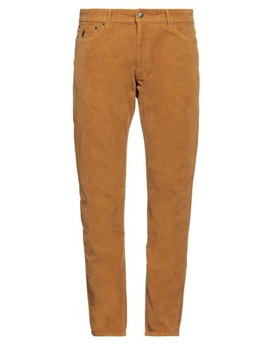 Mcs Marlboro Classics Man Pants Camel Size 31 Cotton, Elastane In Beige
