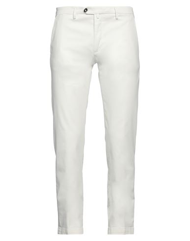Briglia 1949 Man Pants Ivory Size 36 Cotton, Elastane In White