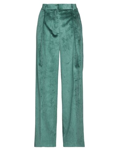 Mauro Grifoni Grifoni Woman Pants Emerald Green Size 6 Cotton, Viscose