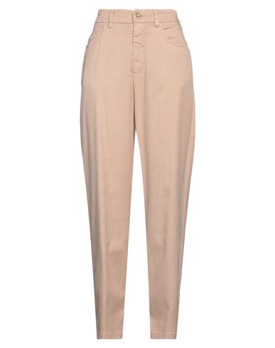 Momoní Woman Pants Blush Size 10 Tencel, Cotton, Elastane In Pink