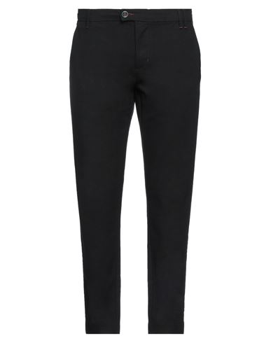 Sseinse Man Pants Black Size 40 Cotton, Polyester, Rayon, Elastane