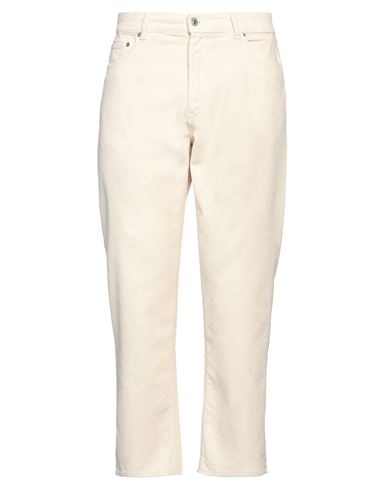 Mauro Grifoni Grifoni Man Pants Cream Size 33 Cotton, Elastane In White