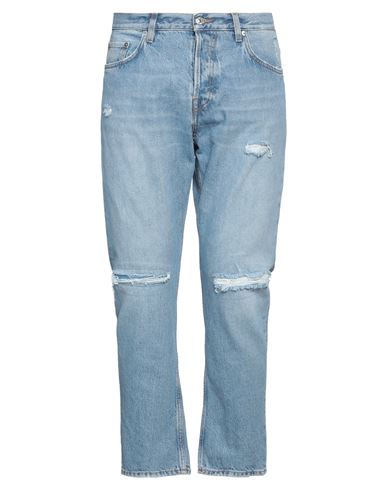 Mauro Grifoni Grifoni Man Jeans Blue Size 33 Cotton, Polyester