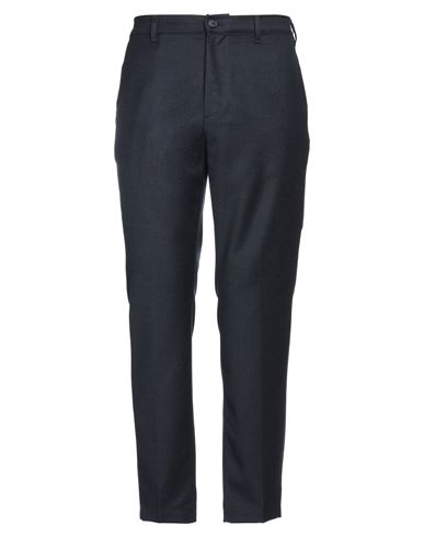 Cruna Man Pants Navy Blue Size 32 Virgin Wool, Elastane In Grey