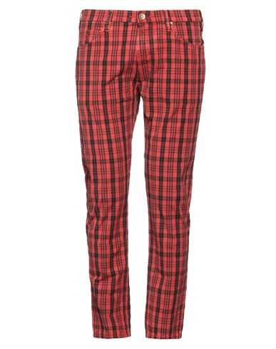 Shop Hand Picked Man Pants Red Size 33 Cotton, Elastane