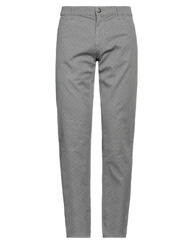 Trussardi Jeans Man Pants Grey Size 35 Cotton, Elastane