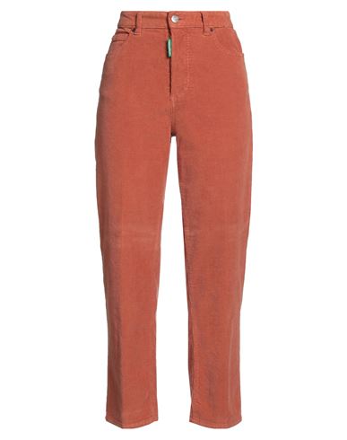 Dsquared2 Woman Pants Rust Size 2 Cotton, Elastane In Red