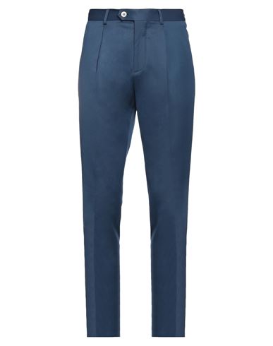 Brunello Cucinelli Man Pants Blue Size 36 Wool, Cotton