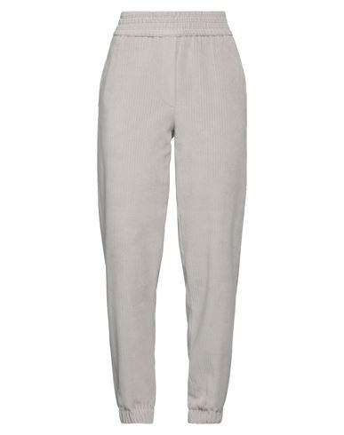 Circolo 1901 Woman Pants Grey Size M Cotton, Polyester