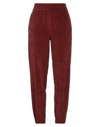 Circolo 1901 Woman Pants Rust Size Xs Cotton, Polyester In Red