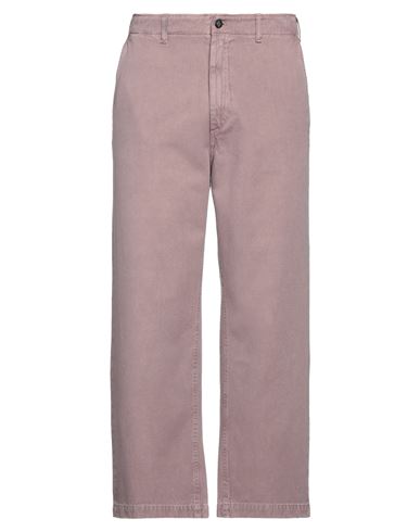 Amish Man Pants Pastel Pink Size L Cotton