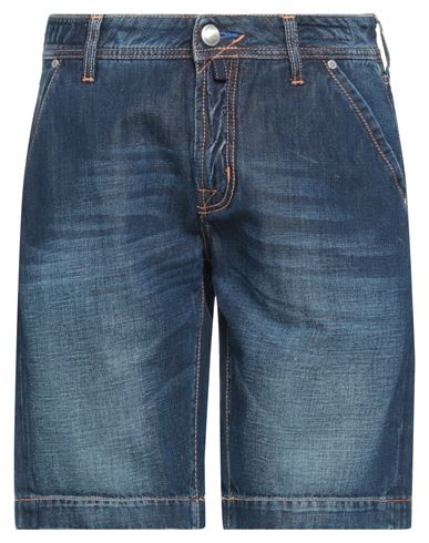 Jacob Cohёn Man Denim Shorts Blue Size 30 Cotton, Linen, Polyester