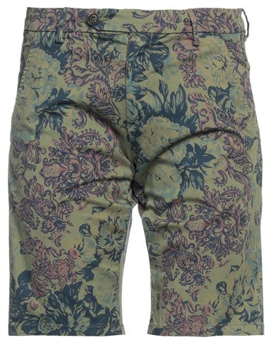 Roy Rogers Roÿ Roger's Man Shorts & Bermuda Shorts Military Green Size 30 Cotton, Elastane