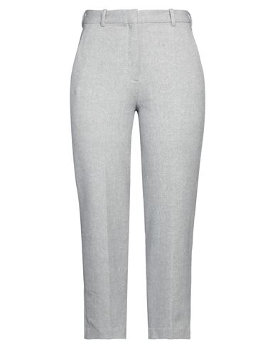 Circolo 1901 Woman Pants Light Grey Size 8 Cotton, Elastane