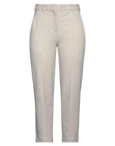 Circolo 1901 Woman Pants Cream Size 12 Cotton, Elastane In Beige