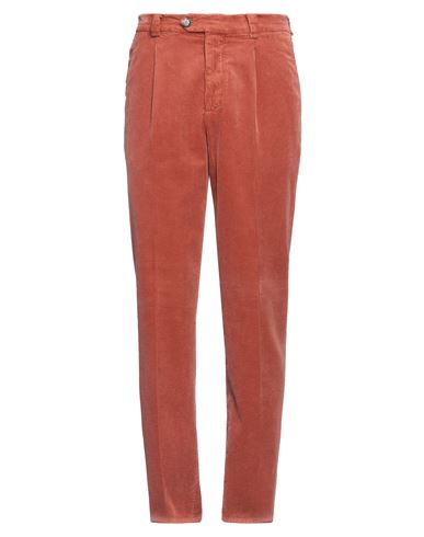Brunello Cucinelli Man Pants Salmon Pink Size 34 Cotton