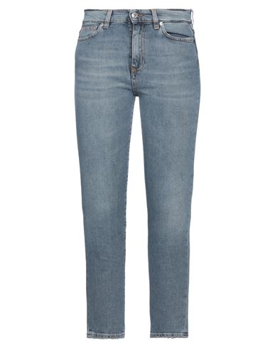 Mauro Grifoni Grifoni Woman Denim Pants Blue Size 29 Cotton, Elastane
