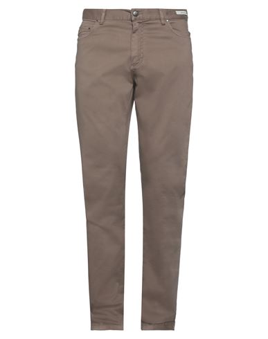 PAUL & SHARK PAUL & SHARK MAN PANTS LIGHT BROWN SIZE 38 COTTON, ELASTANE