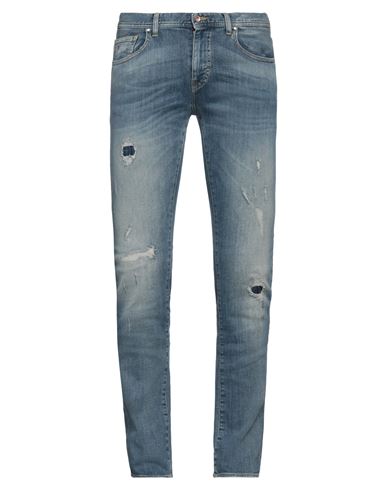 Armani Exchange Man Jeans Blue Size 29 Cotton, Elastomultiester, Elastane