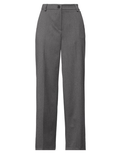 Souvenir Woman Pants Grey Size Xs Polyester, Viscose, Elastic Fibres