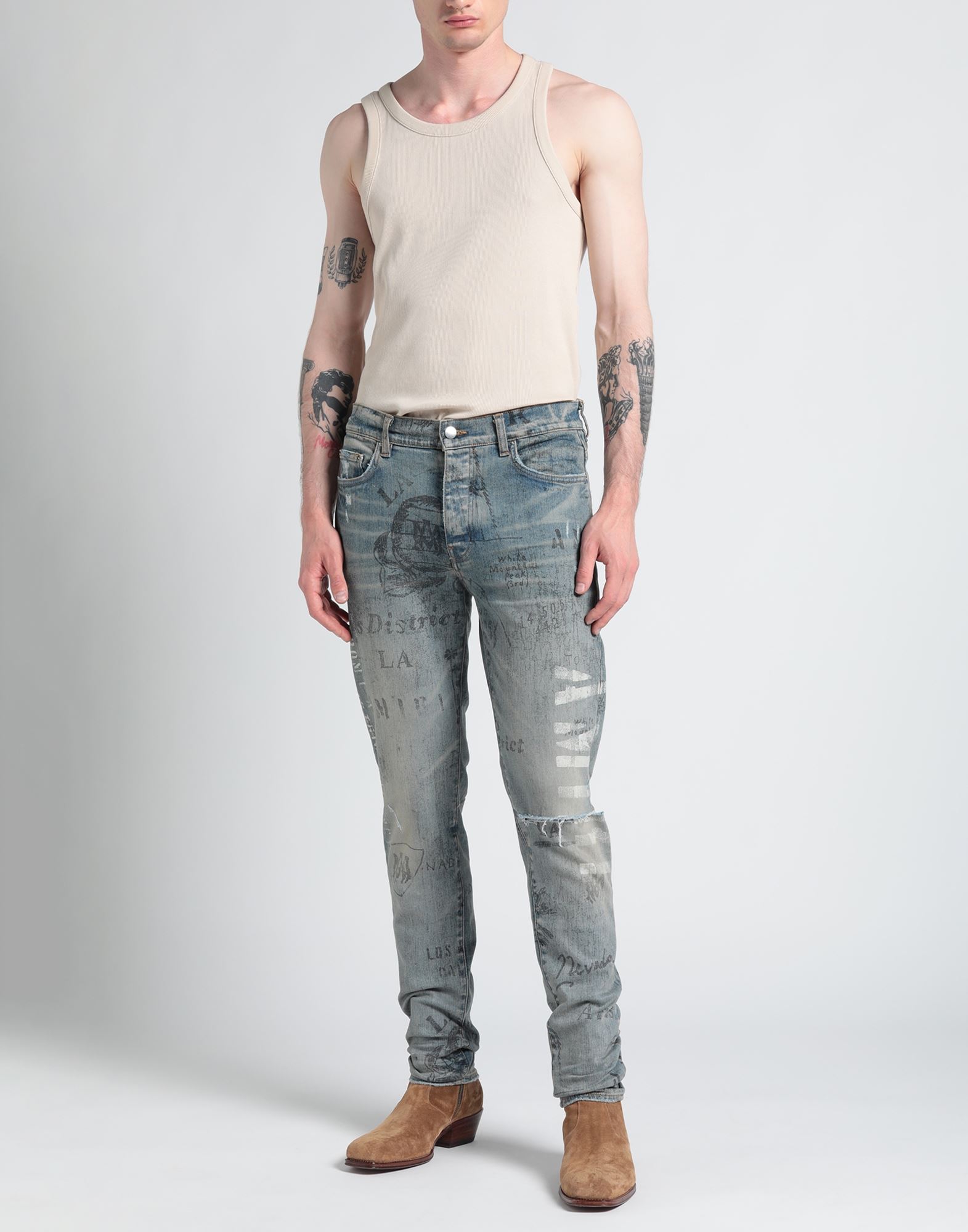  Amiri - Partes De Abajo - Pantalones Vaqueros - On Yoox.com 