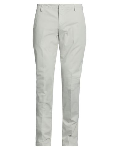 Dondup Man Pants Light Grey Size 31 Cotton, Elastane
