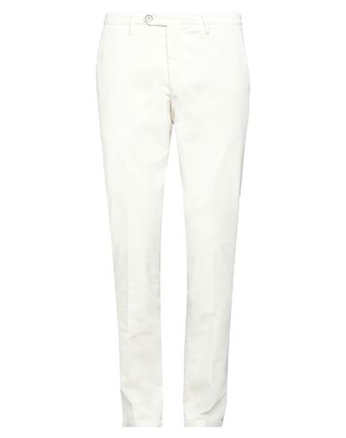 Shop Michael Coal Man Pants White Size 29 Cotton, Modal, Elastane