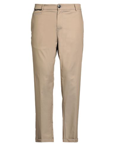 Pmds Premium Mood Denim Superior Man Pants Khaki Size 33 Cotton, Polyamide, Elastane In Brown
