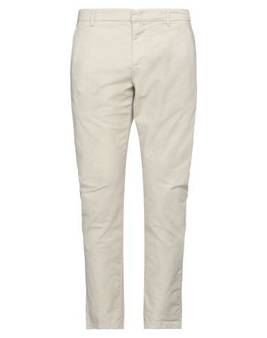 Dondup Man Pants Beige Size 29 Cotton, Linen, Elastane
