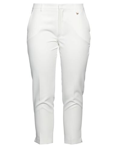Fly Girl Woman Pants White Size 10 Polyester, Elastane