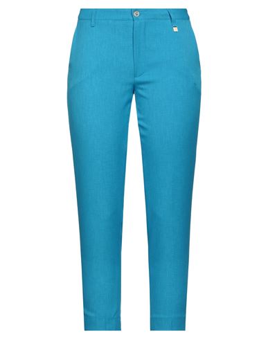 Fly Girl Woman Pants Azure Size 4 Polyester, Elastane In Blue