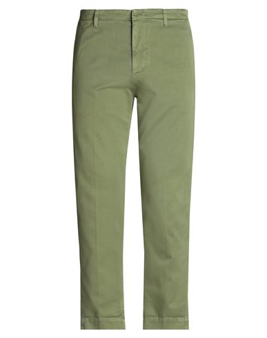 Dondup Man Pants Military Green Size 30 Cotton