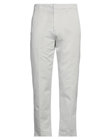 Dondup Man Pants Light Grey Size 33 Cotton