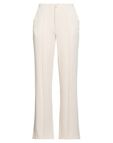B.yu B. Yu Woman Pants Beige Size Xl Polyester In Neutral