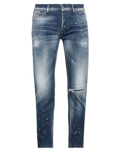 Pmds Premium Mood Denim Superior Man Jeans Blue Size 36 Cotton, Elastane