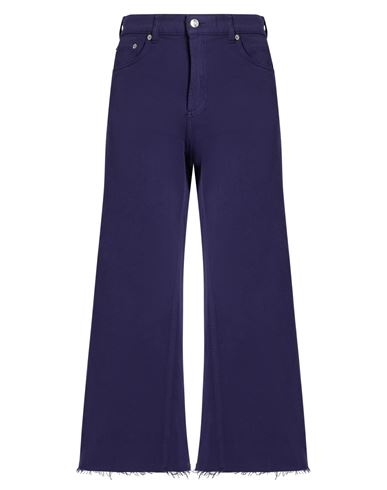 Department Five Department 5 Woman Pants Dark Purple Size 28 Cotton, Elastane