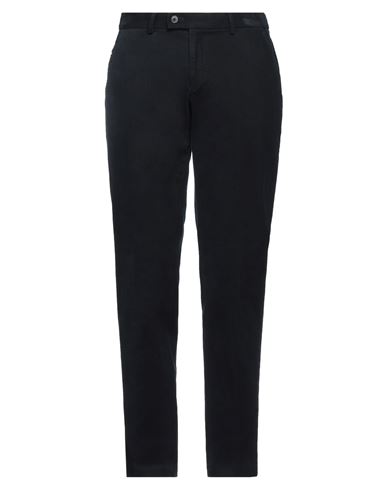 Hiltl Man Pants Midnight Blue Size 40 Cotton, Elastane In Blue
